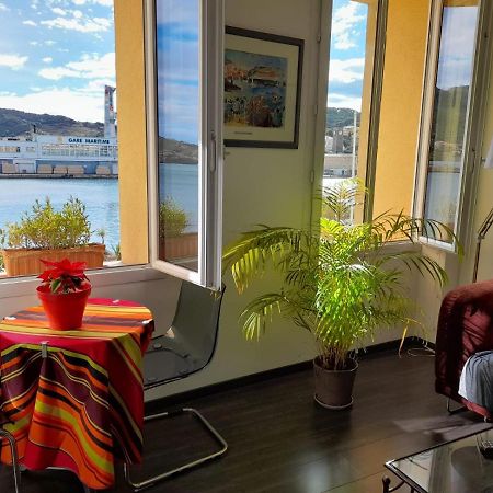 Appartement La Mediterranee Vue Sur Mer Plein Soleil 3 Climatisations Reversibles Port Vendres Exterior photo